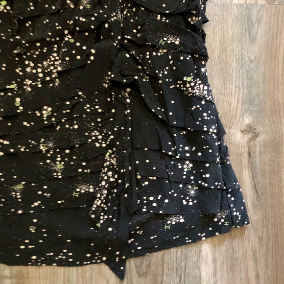 Tory Burch Black Silk Ruffle Top - Picture 5 of 10